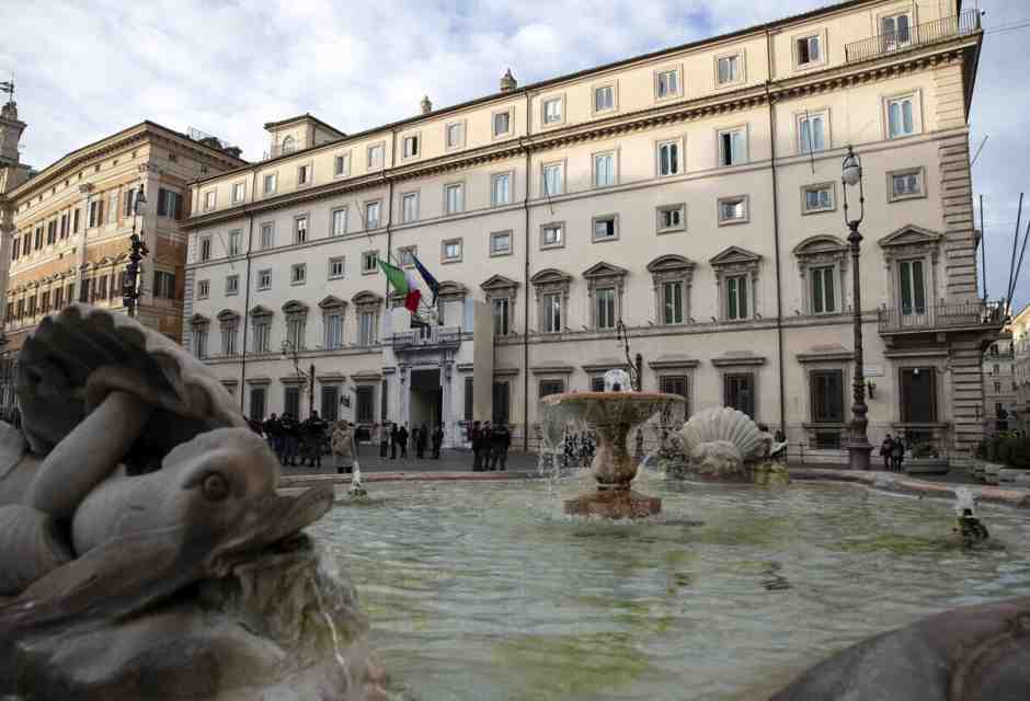 &nbsp;Palazzo Chigi - foto Ansa