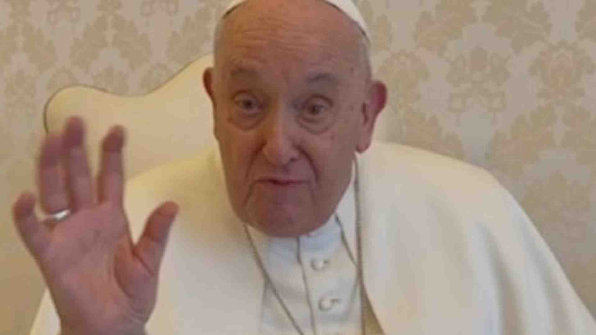 Immagine di Video del Papa alla giovane malata: continua a lottare