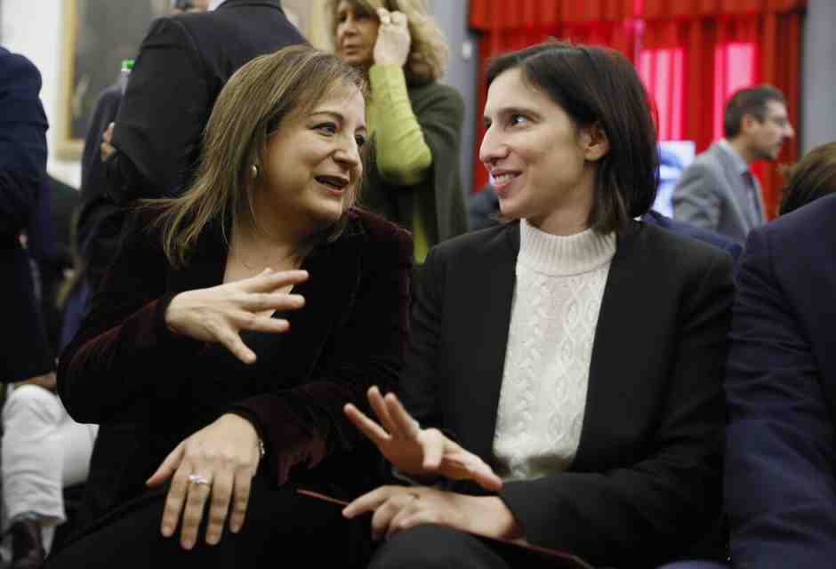 Iratxe Garc&iacute;a P&eacute;rez ed Elly Schlein (LaPresse)&nbsp;<br />