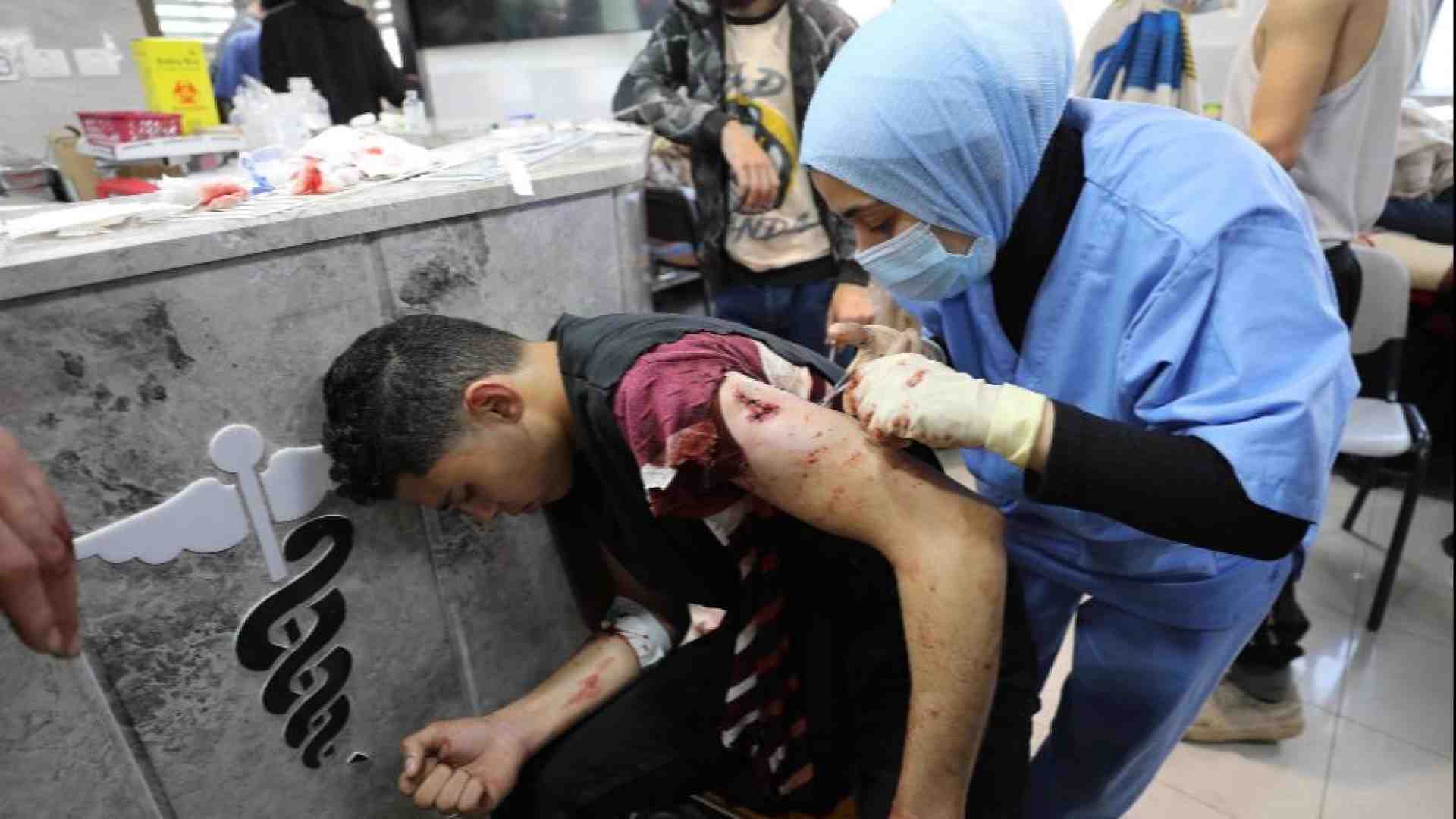 Immagine di Msf: «Nessun ospedale a Gaza è in grado di fornire cure mediche salvavita»