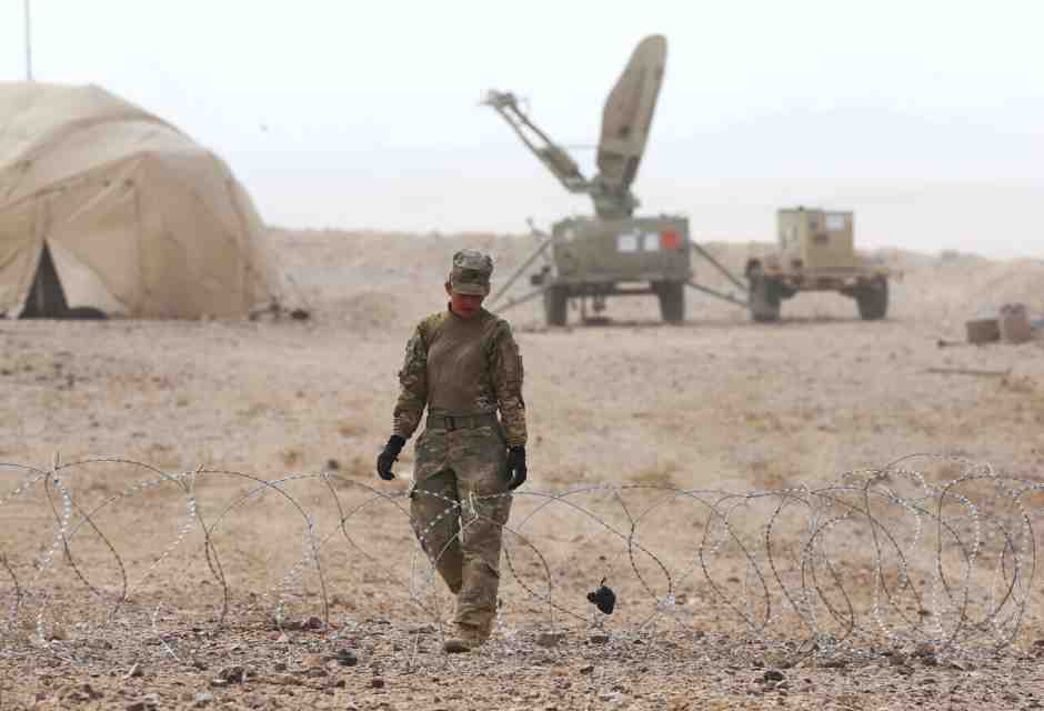 Eager Lion, esercitazione congiunta delle truppe americane e giordane vicino a Zarqa, il 24 maggio 2016 (GettyImages) <br />