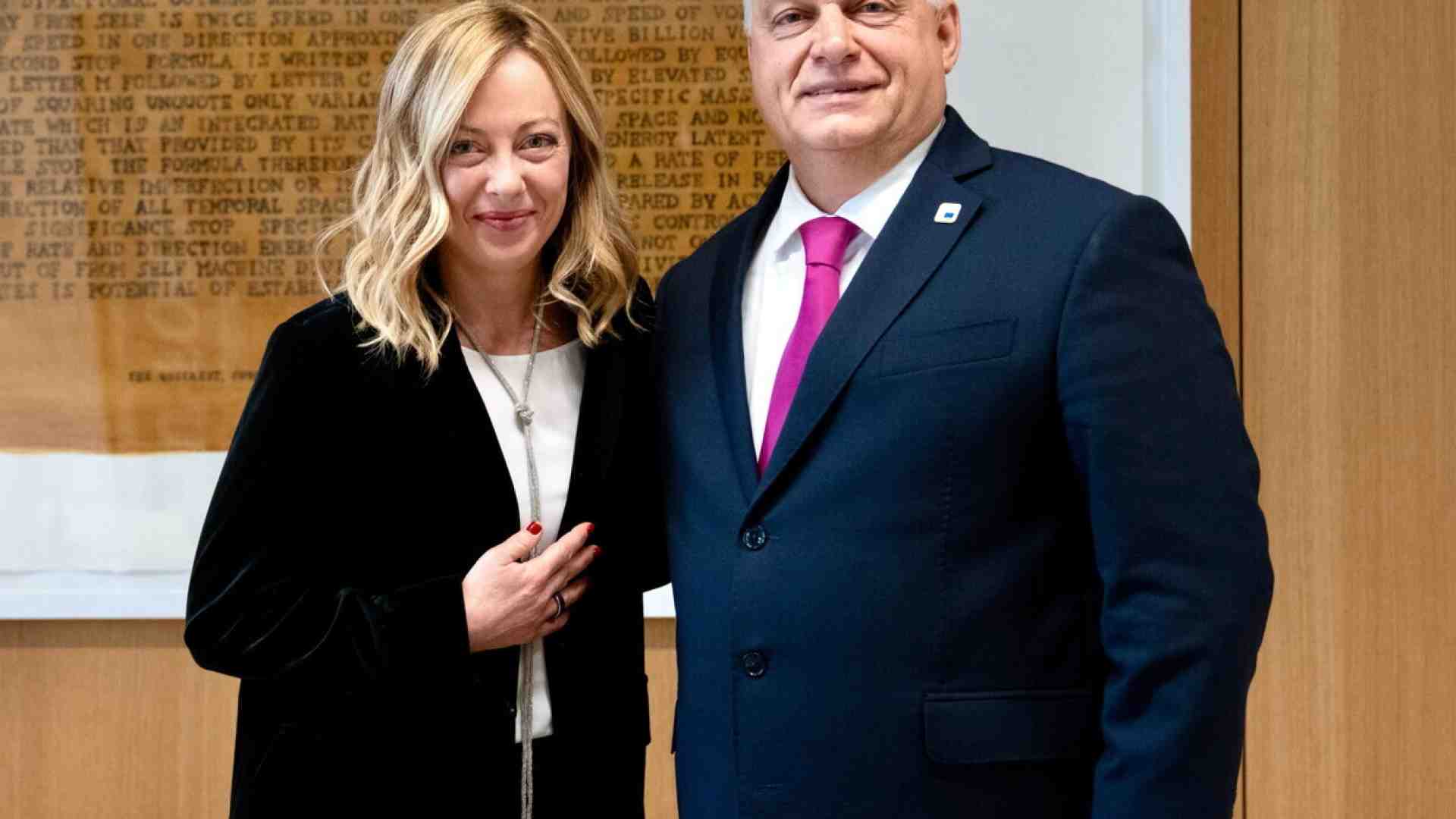 Immagine di Meloni fa leva su Orbán per il caso Ilaria Salis