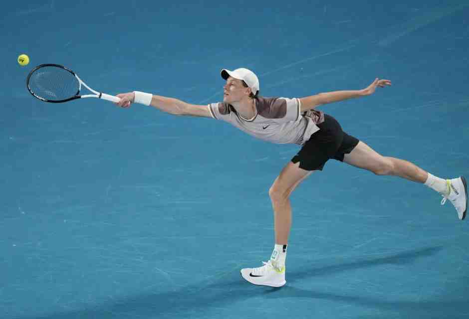 Jannik Sinner (foto Ap, via LaPresse)