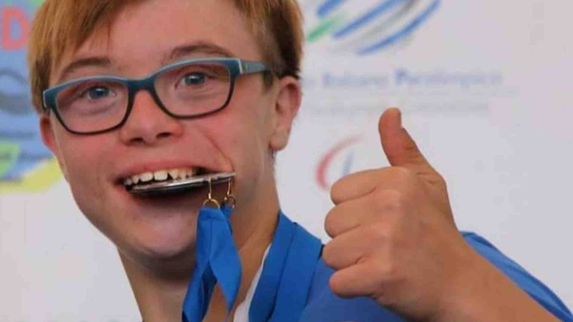 Immagine di Riccardo “cuor di leone”, il re della ginnastica (con la sindrome di Down)