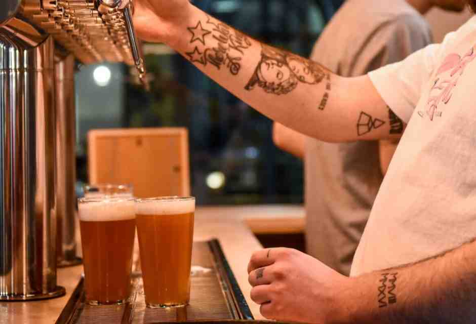 BIrreria Pave a Milano (LaPresse)