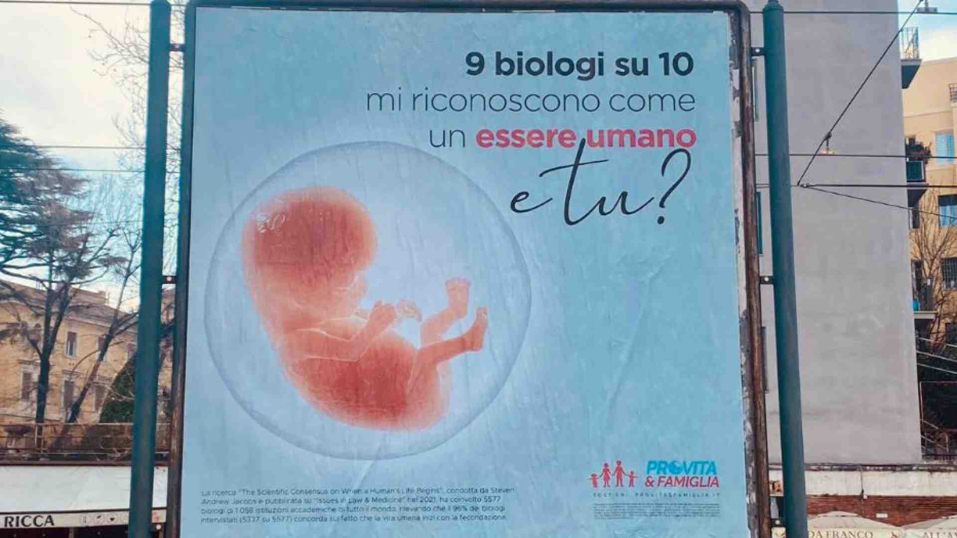 Immagine di «Diritti al concepito»: un embrione nella campagna di Pro Vita & Famiglia