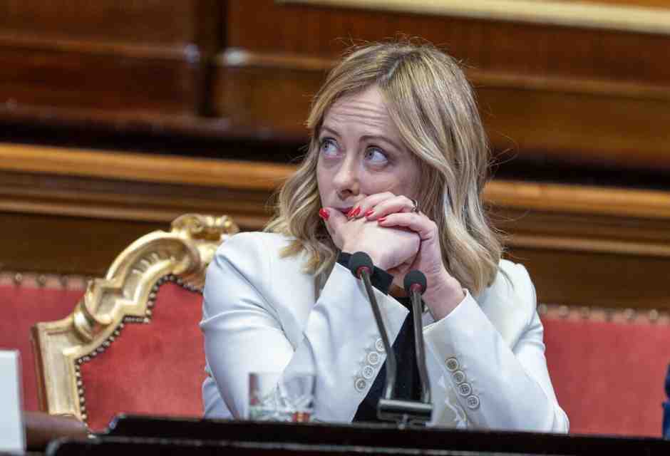 Giorgia Meloni (foto Ansa)