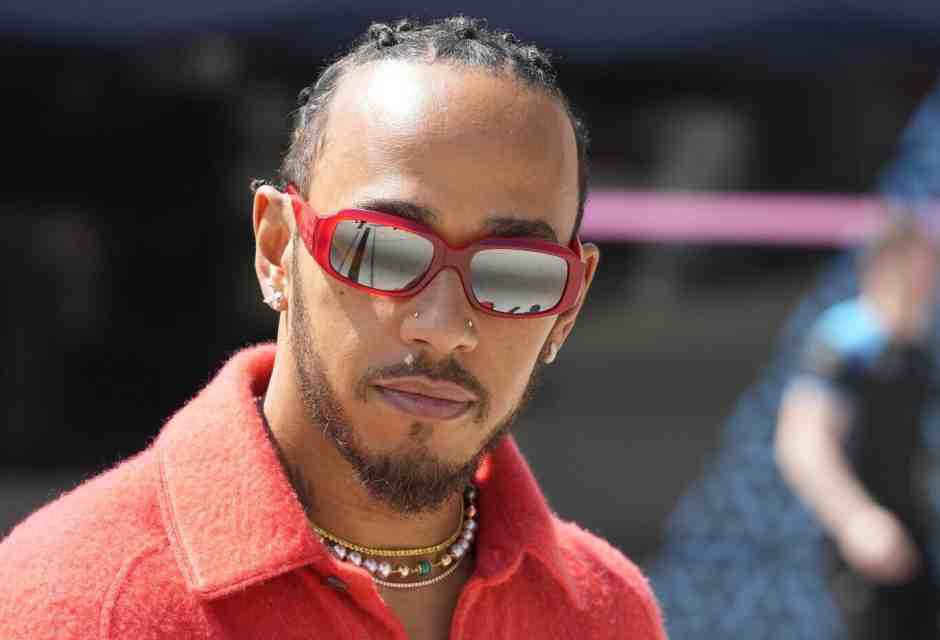 Lewis Hamilton (foto Ap, via LaPresse)