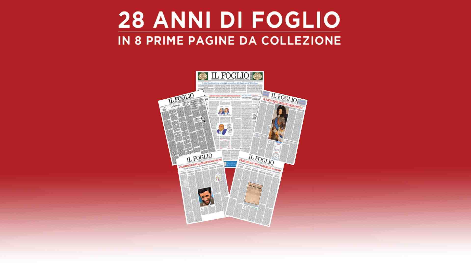 Immagine di Ventotto anni di Foglio in otto pagine da collezione