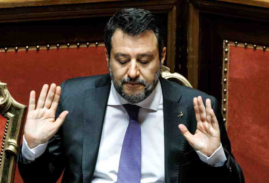 Matteo Salvini (foto LaPresse)