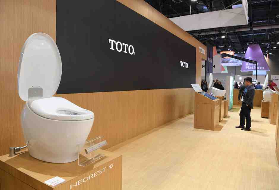 Lo stand di Toto al Ces di Las Vegas 2020 (foto Getty)