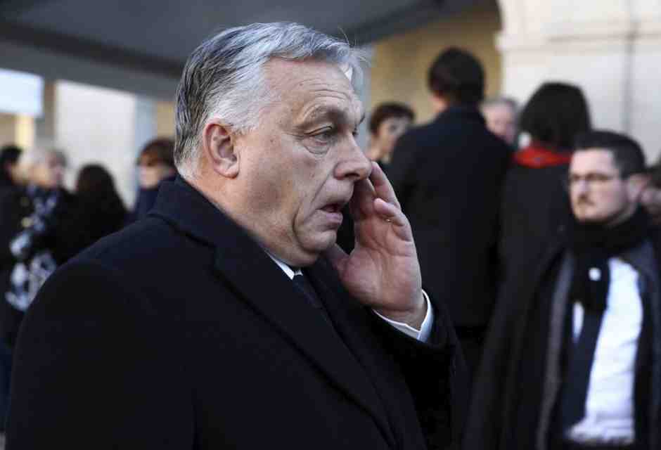 Viktor Orb&aacute;n (foto Ap, via LaPresse)&nbsp;<br />