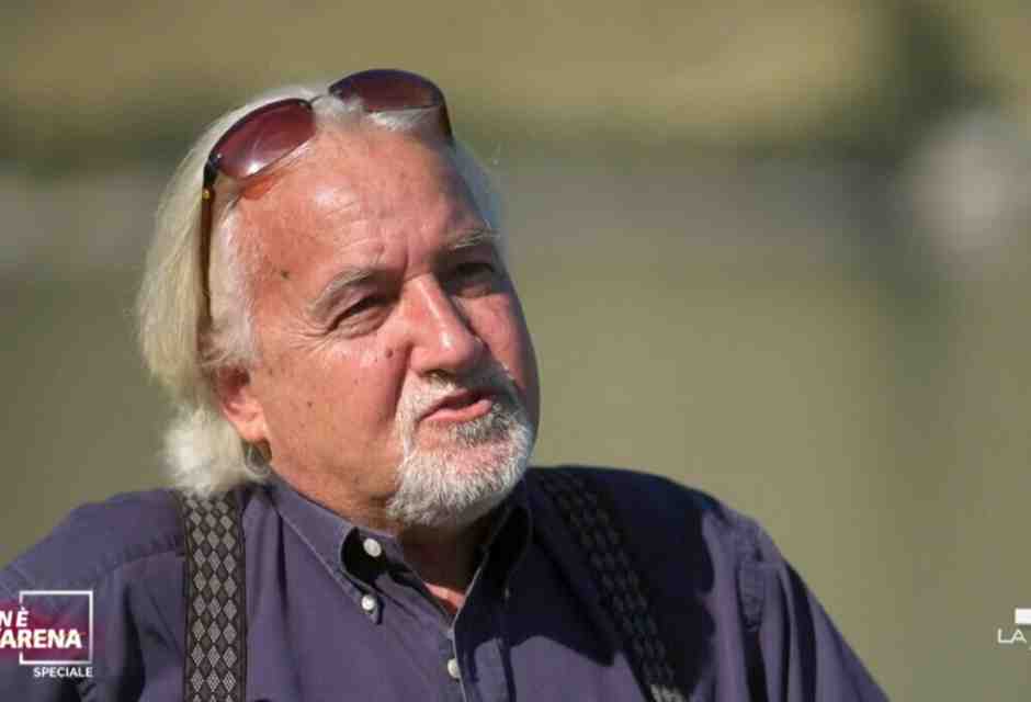 Un fermo immagine dell'intervista di Salvatore Baiardo (Ansa)
