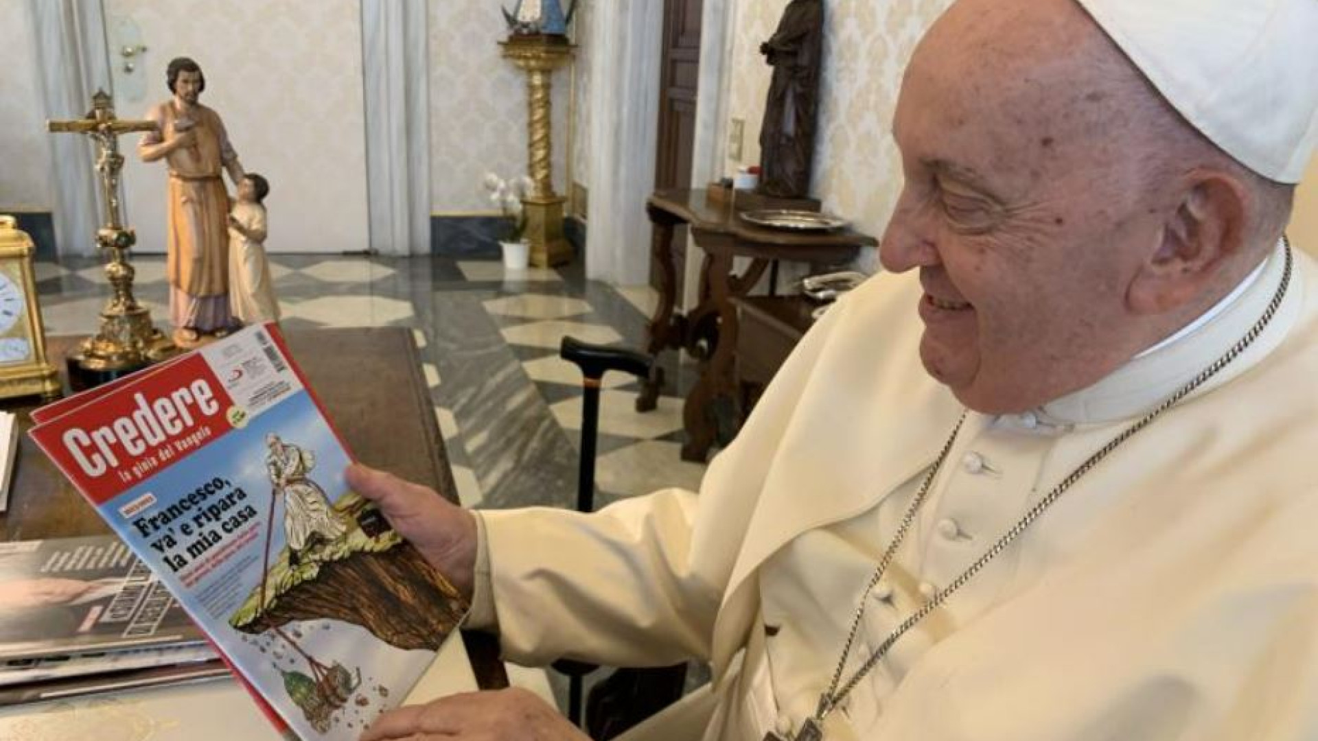 Immagine di Il Papa: «Sogno una Chiesa tra la gente»