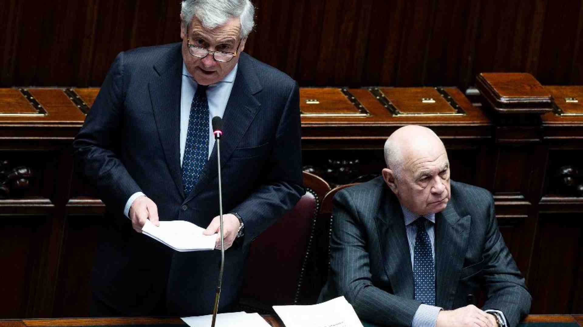 Immagine di Tajani: «L'Italia esige dall'Ungheria il rispetto dei diritti previsti dall'Ue»