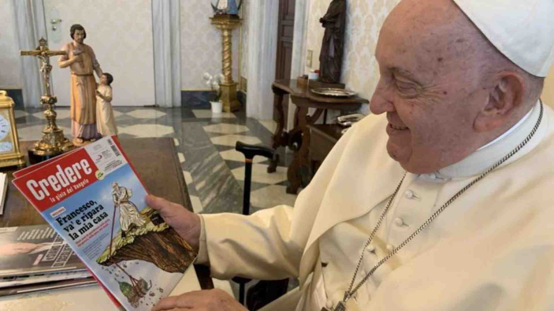 Immagine di Il Papa: «Sogno una Chiesa tra la gente»