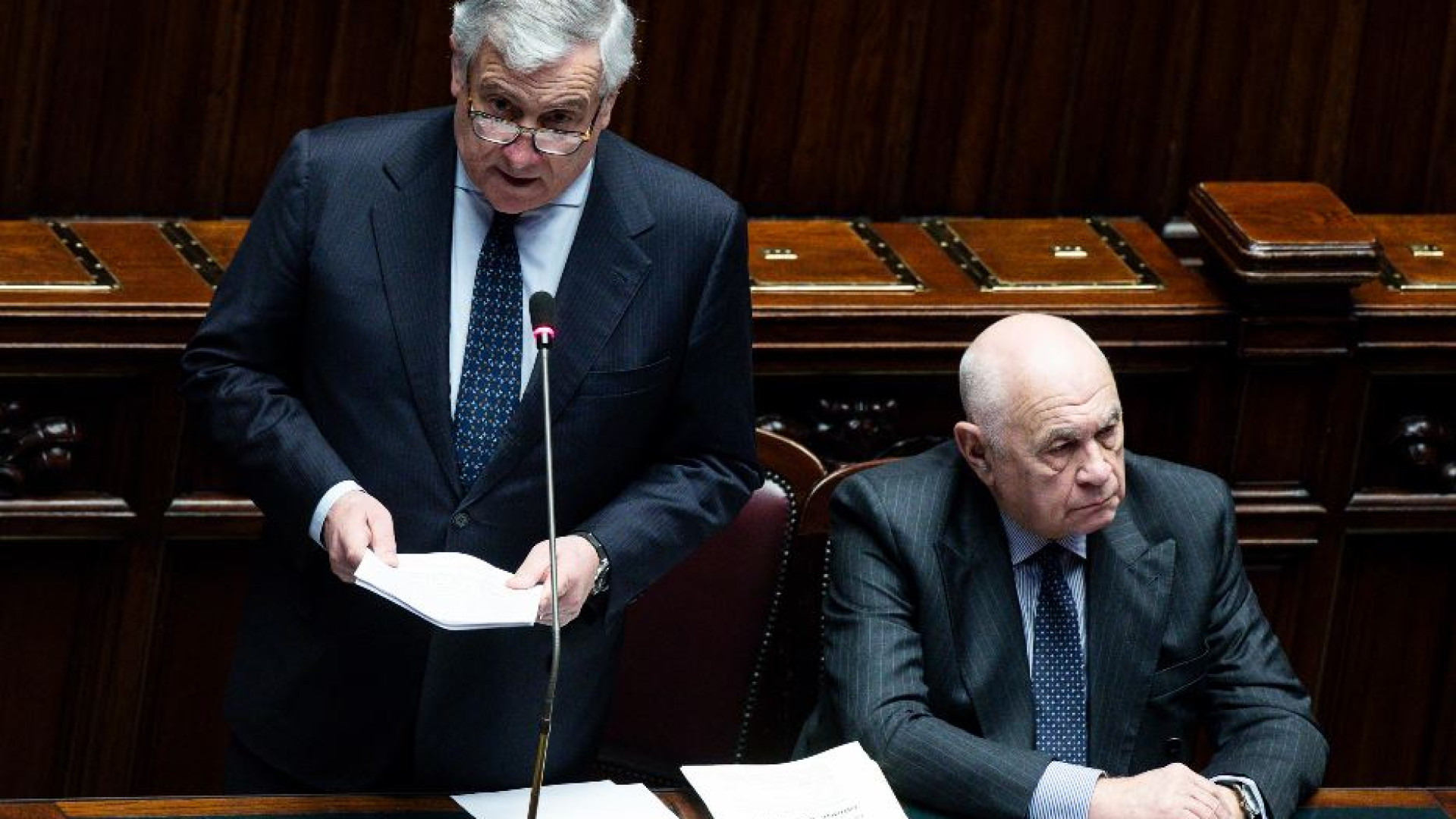 Immagine di Tajani: «L'Italia esige dall'Ungheria il rispetto dei diritti previsti dall'Ue»