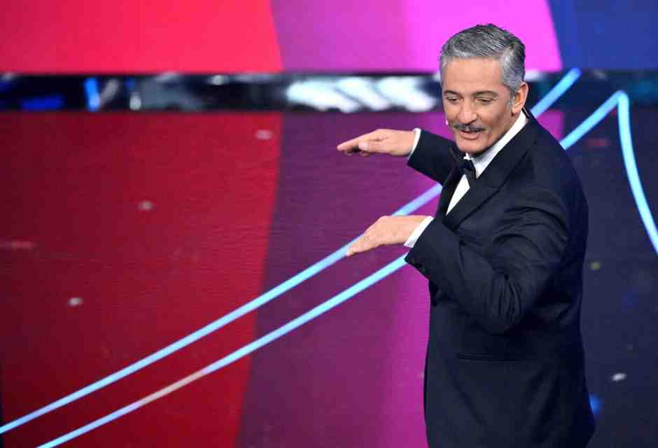 &nbsp;Fiorello a Sanremo 2024 - foto Ansa