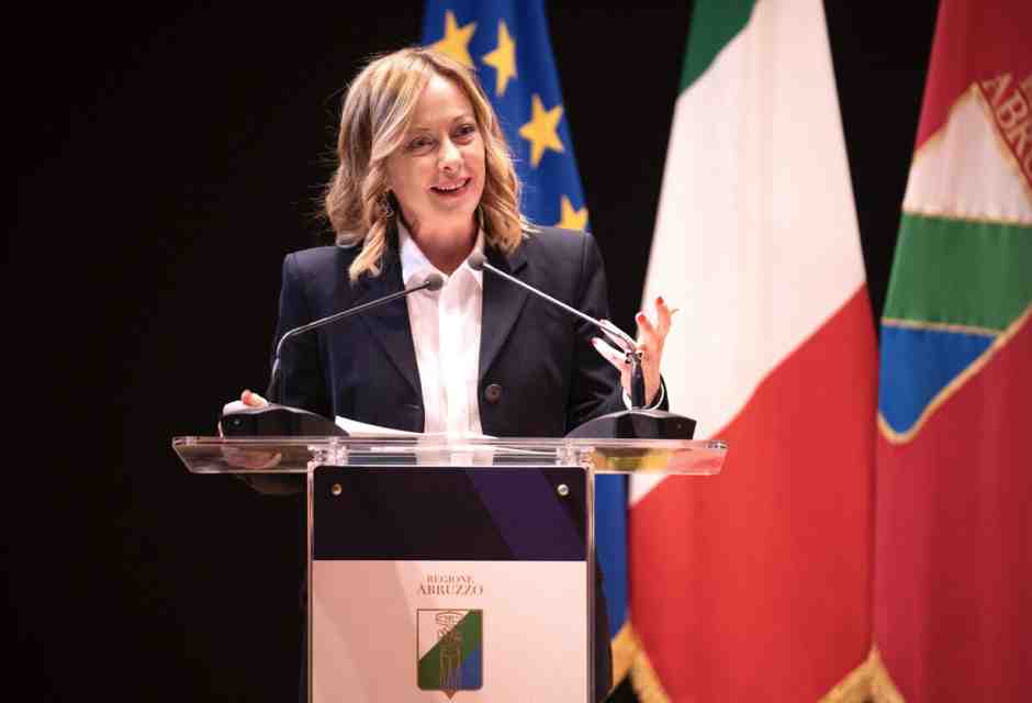 &nbsp;Giorgia Meloni - foto Ansa