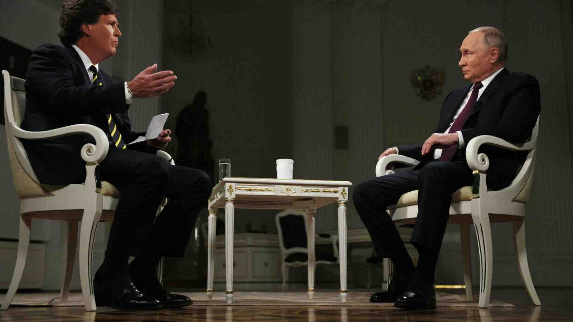 Immagine di L'unica lezione da trarre dall'intervista di Carlson a Putin