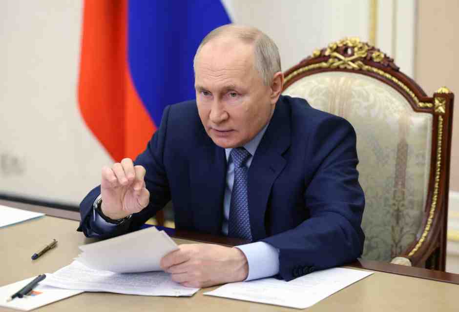 &nbsp;Vladimir Putin - foto Ansa