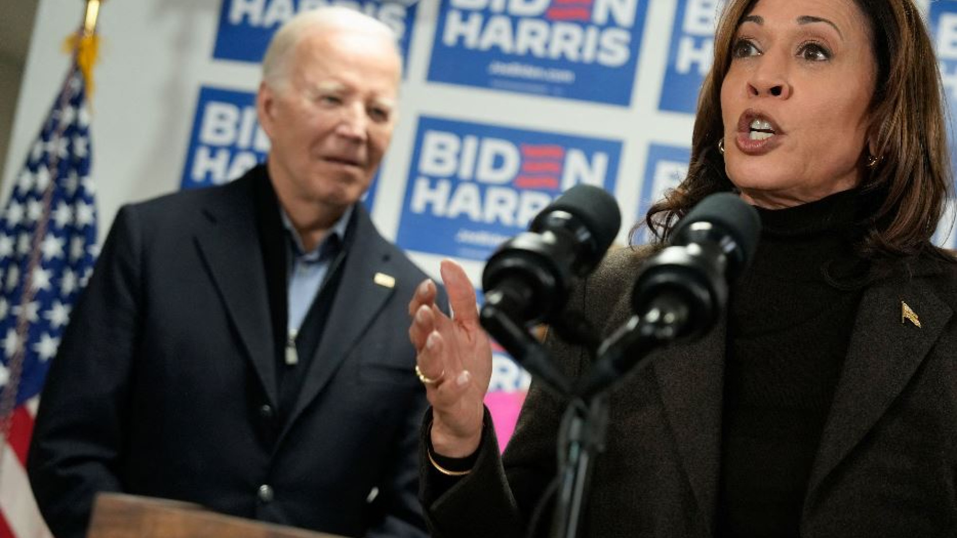 Immagine di Corsa alla Casa Bianca, dem in affanno con Kamala Harris. E le sparate di Trump
