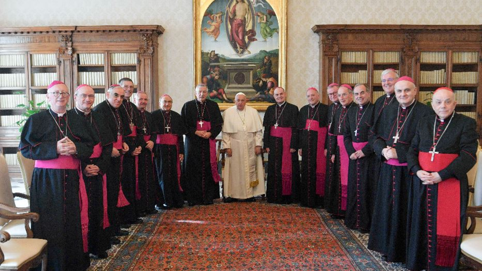 Immagine di I vescovi del Veneto dal Papa. Moraglia: invitati all’audacia