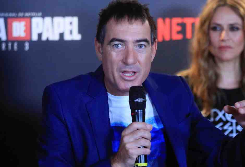 &nbsp;&Aacute;lex Pina, lo sceneggiatore de La Casa di Carta - foto Ansa