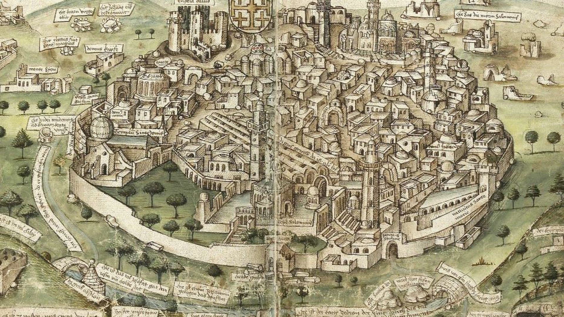 Immagine di Pellegrini a Gerusalemme: è qui la patria dell'homo viator