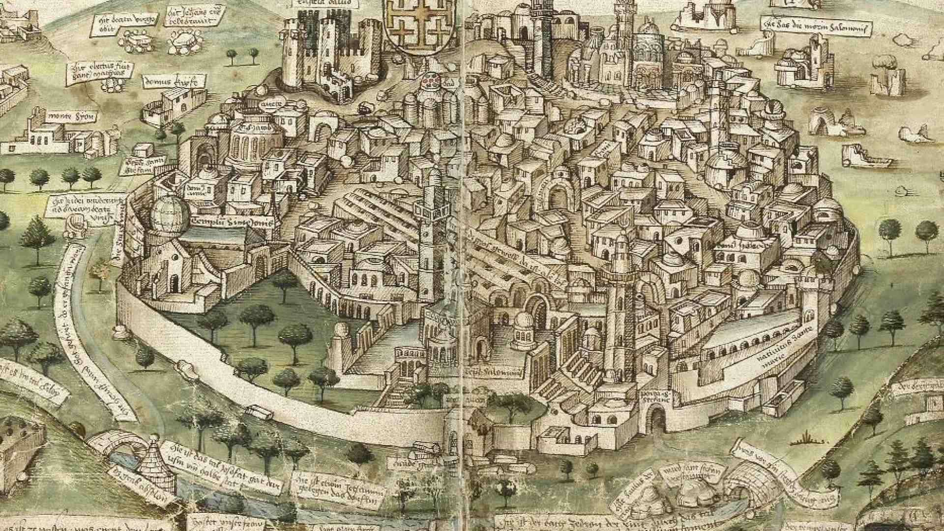 Immagine di Pellegrini a Gerusalemme: è qui la patria dell'homo viator