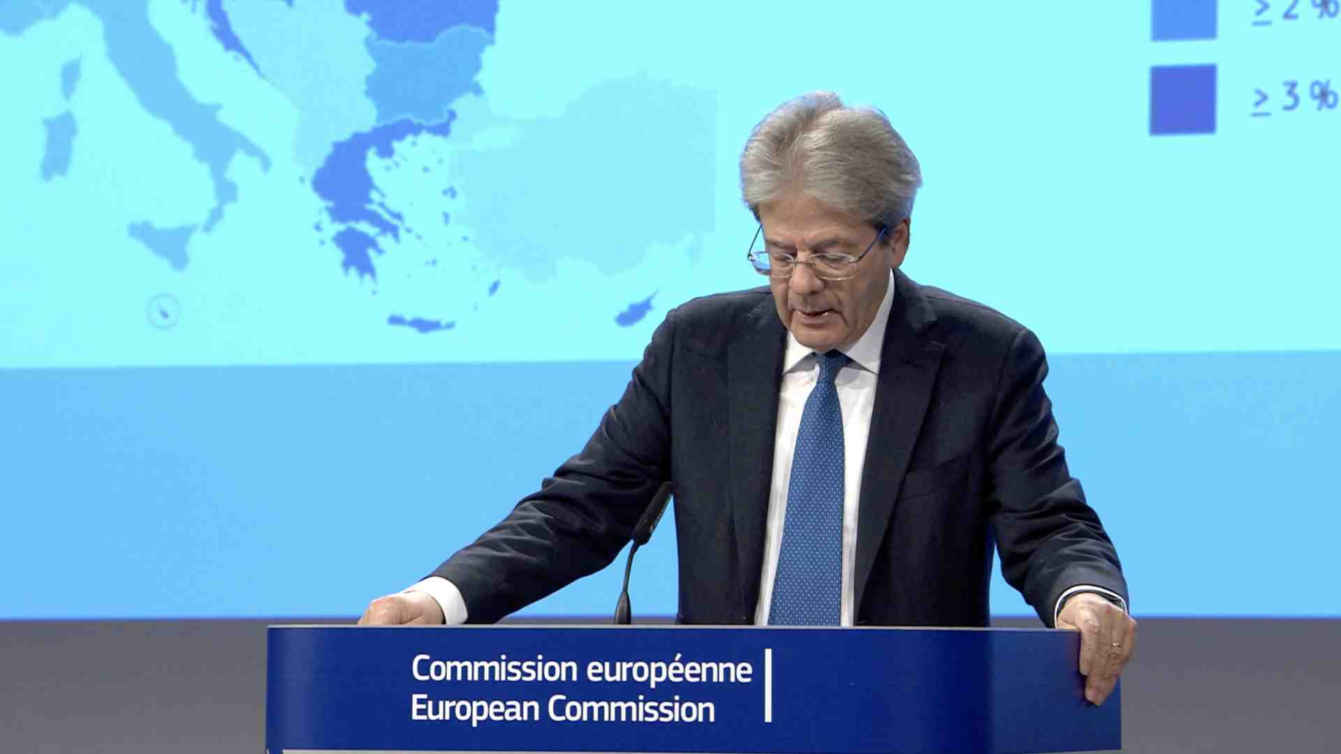 Immagine di La commissione Ue taglia le stime di crescita per l’Italia e per l’eurozona