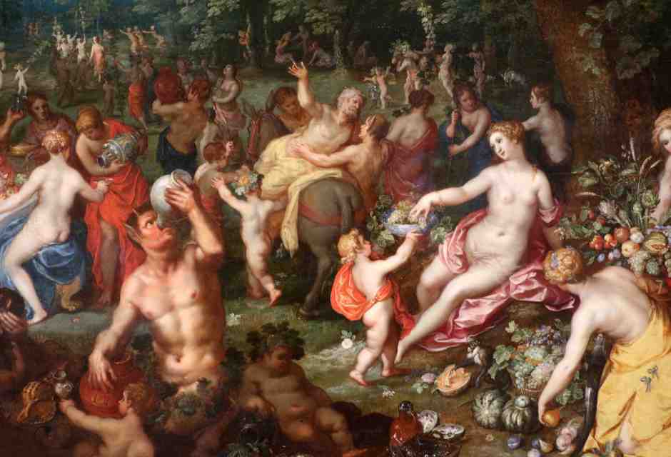 Jan Brughel il vecchio, Un baccanale, 1608-1616 ca&nbsp;<br />