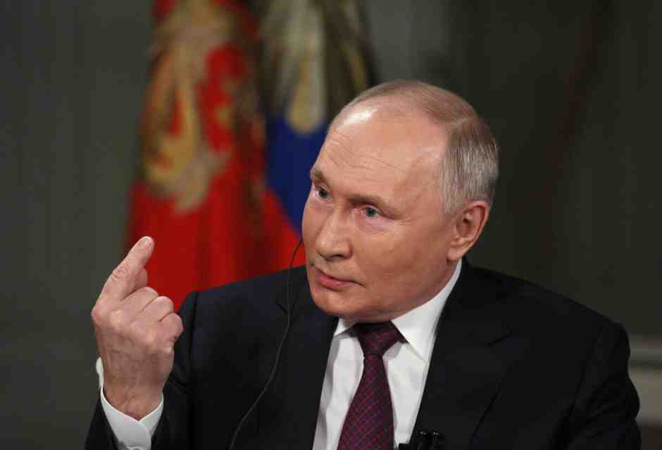 &nbsp;Vladimir Putin - foto Ansa