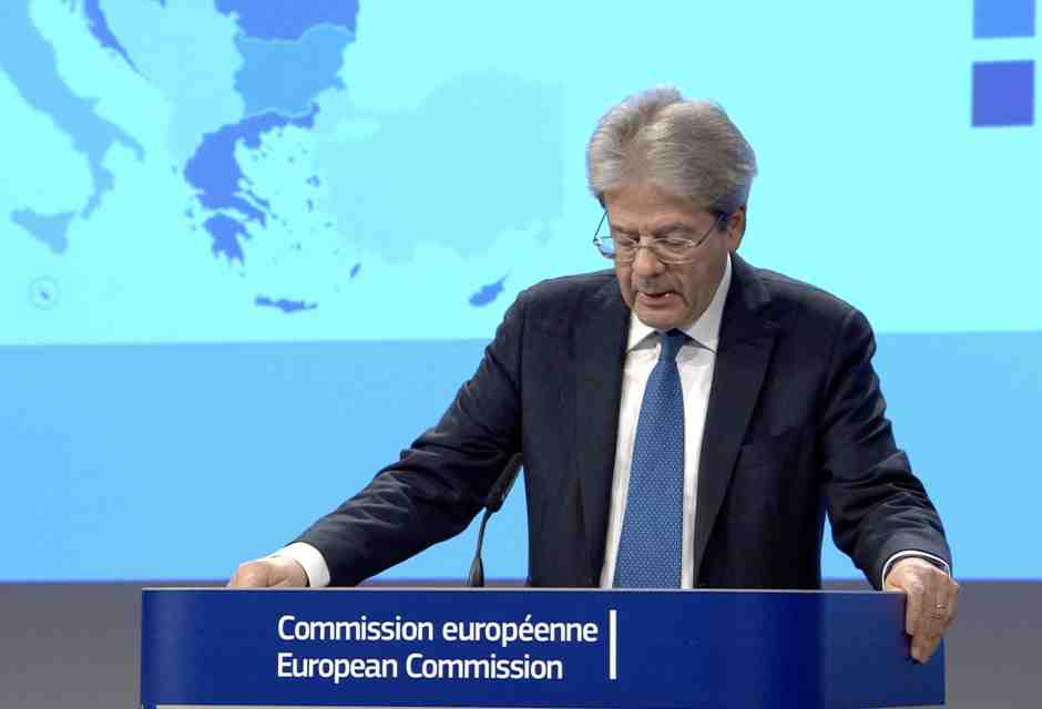 La commissione Ue taglia le stime di crescita per l’Italia e per l’eurozona
