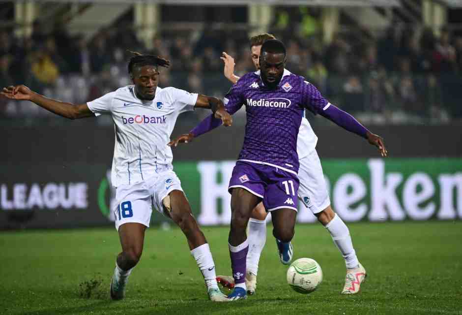 Jonathan Ikon&eacute; della Fiorentina (foto LaPresse)