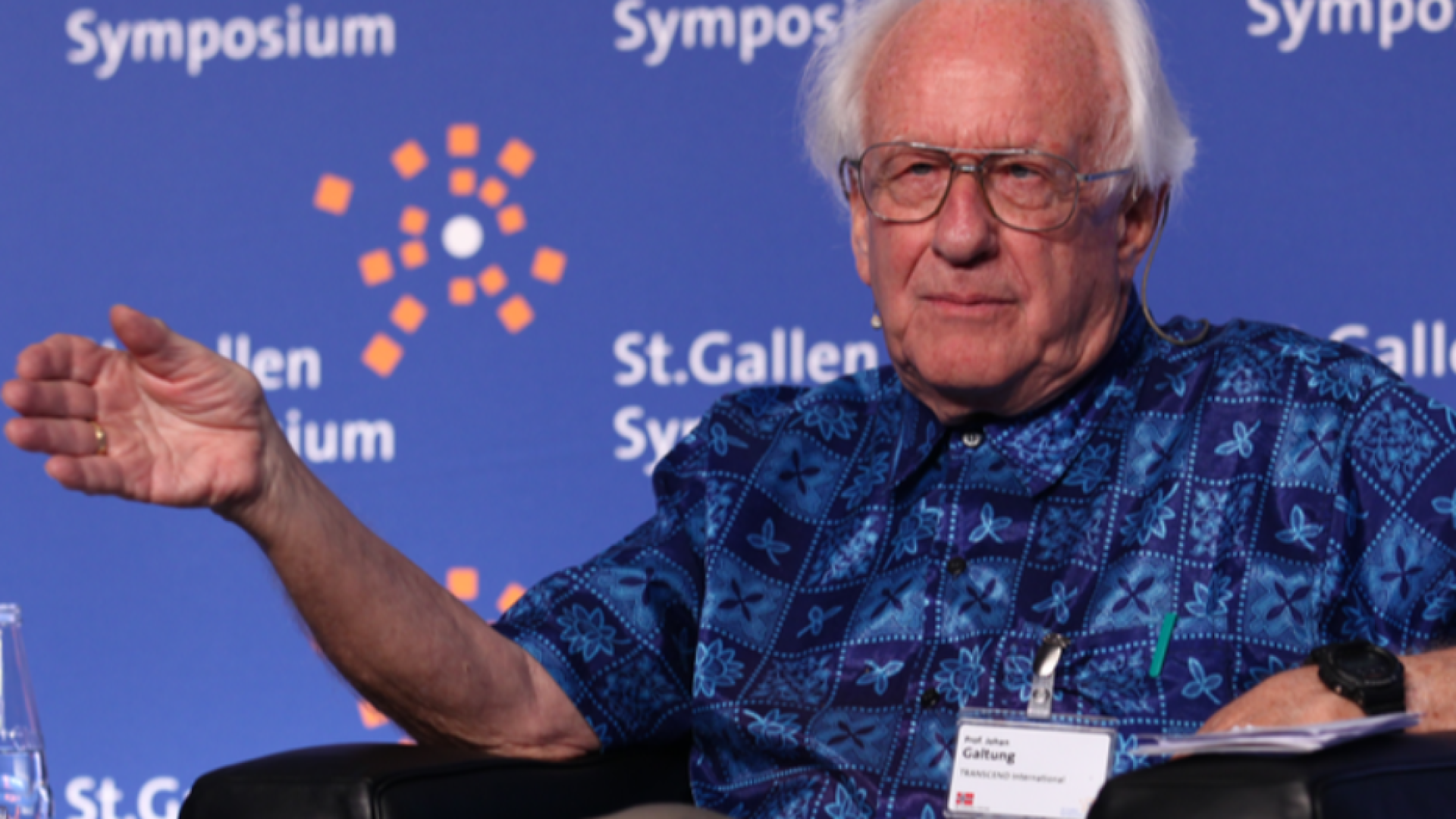 Immagine di Addio a Johnn Galtung, uno dei più grandi ricercatori per la pace del '900