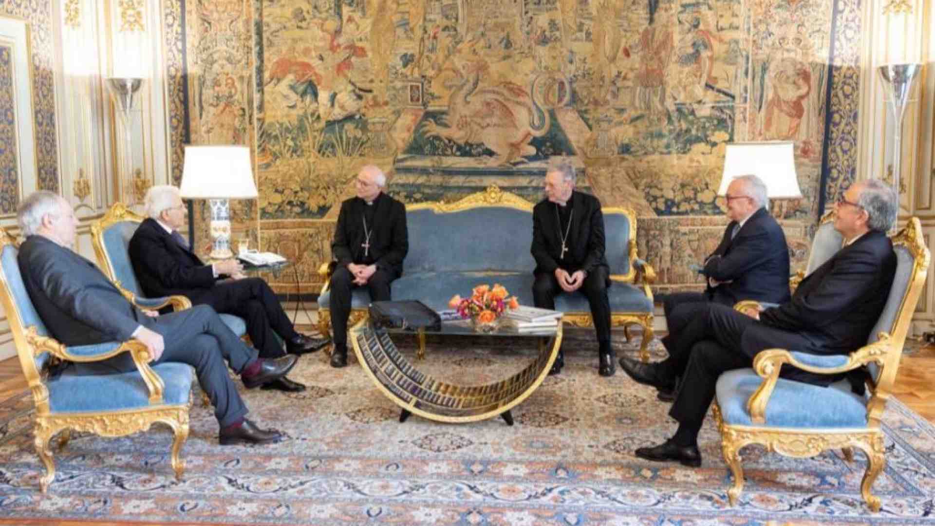 Immagine di Tv2000 e Radio inBlu2000 dal presidente Mattarella