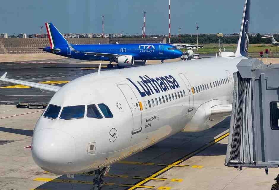 &nbsp;Lufthansa e Ita - foto Ansa