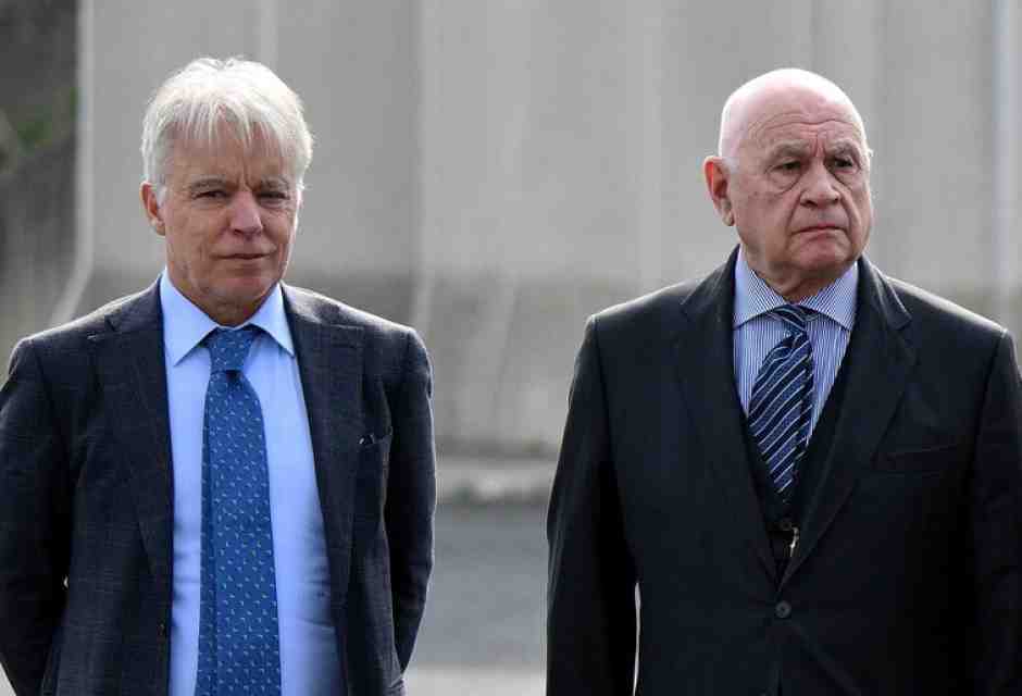 Alberto Rizzo e Carlo Nordio (foto Ansa)