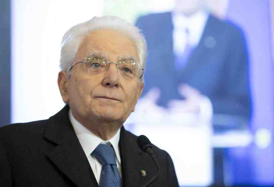 &nbsp;Sergio Mattarella - foto Ansa