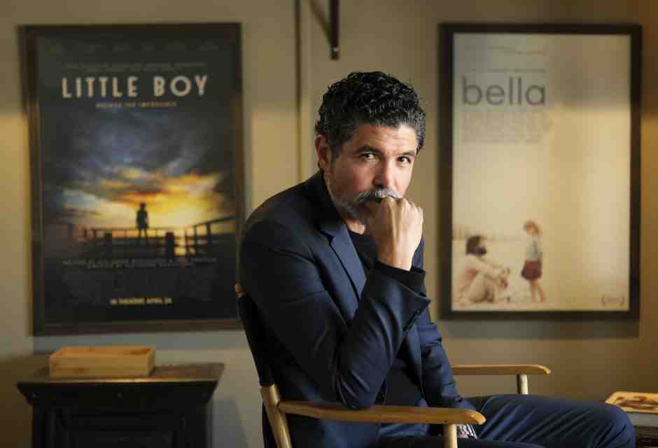 Il regista di Sound of freedom, Alejandro Gomez Monteverde (foto Ap)<br />