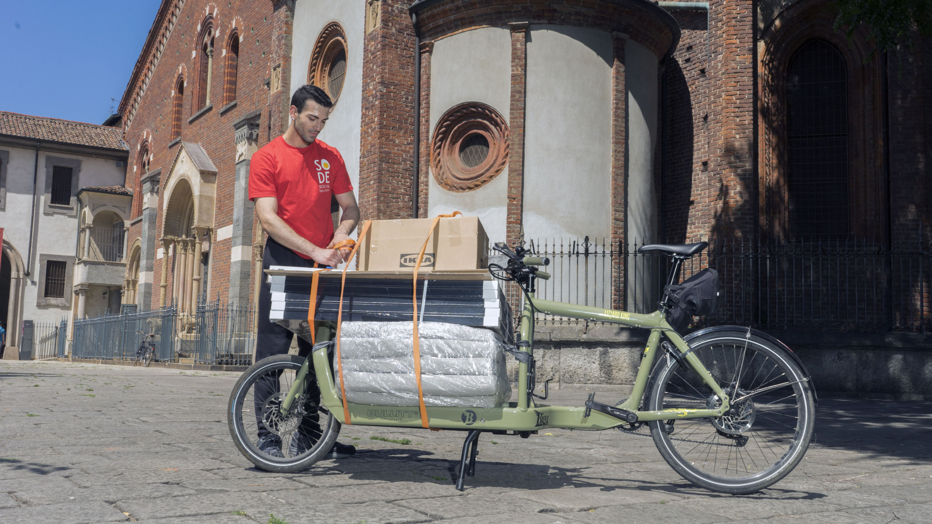 Immagine di La consegna arriva in bici: il metodo So.De ha convinto pure Ikea