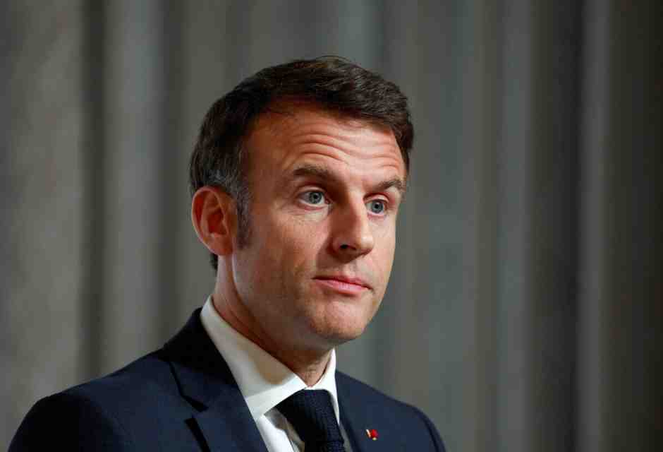 Dall’Ucraina alle europee, secondo Emmanuel Macron