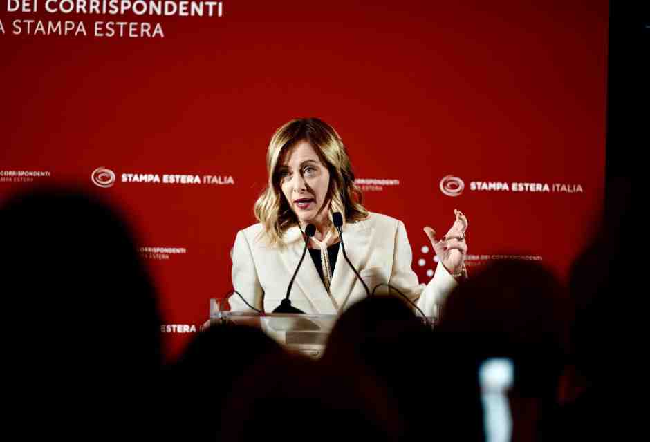 Giorgia Meloni (Ansa)