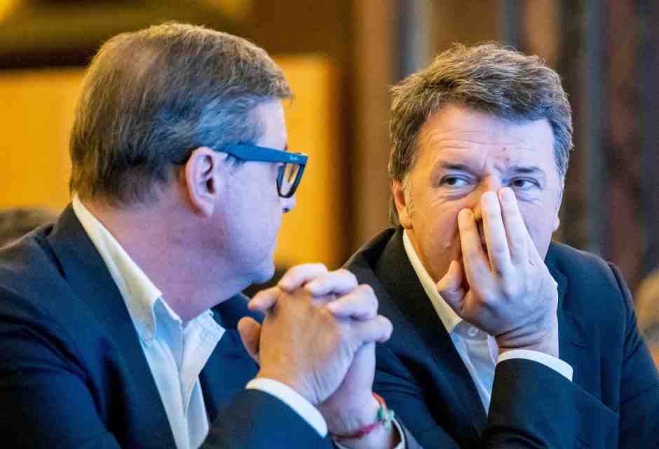 Carlo Calenda e Matteo Renzi (LaPresse)