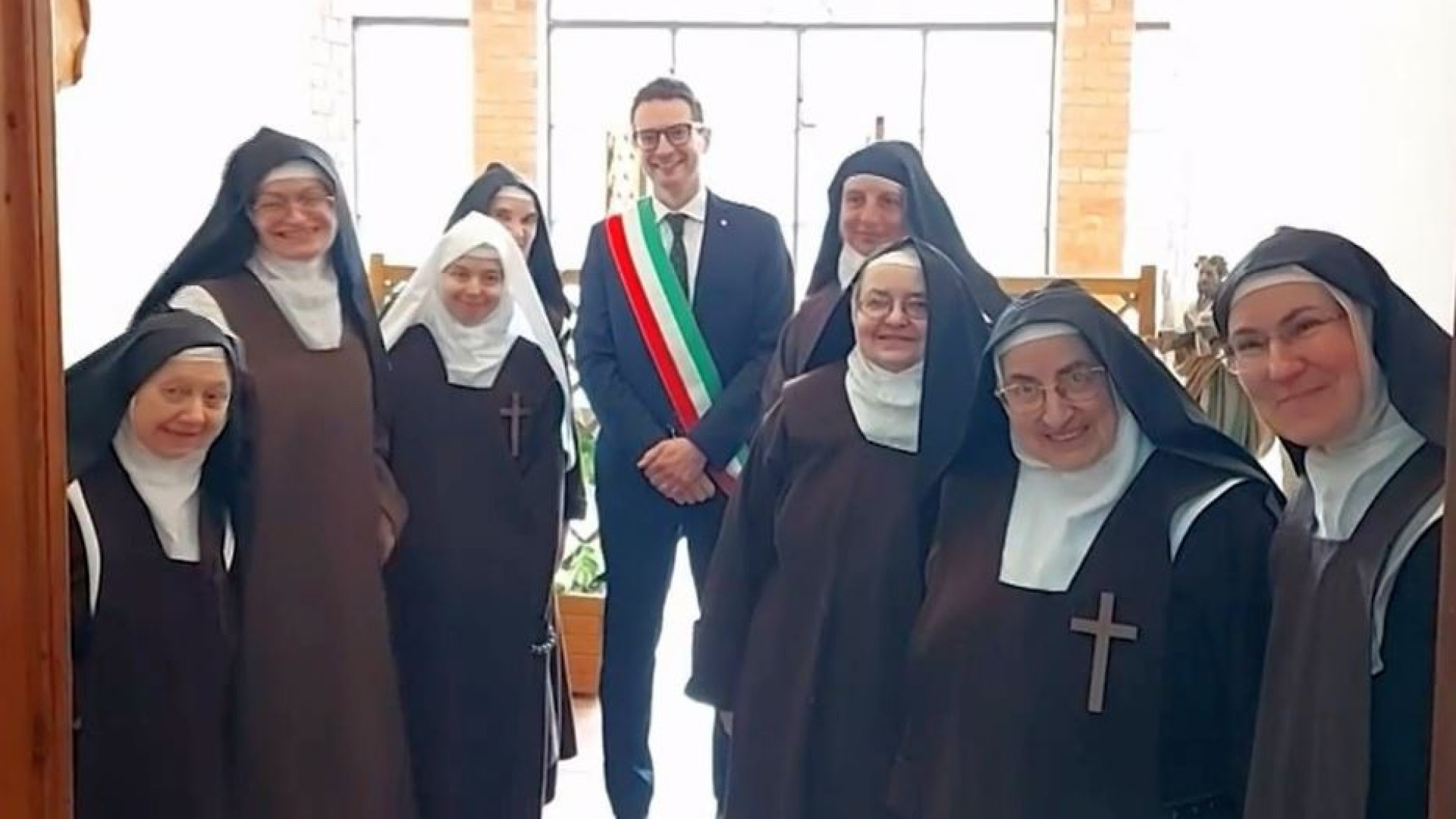 Immagine di Parma in festa per la religiosa carmelitana centenaria