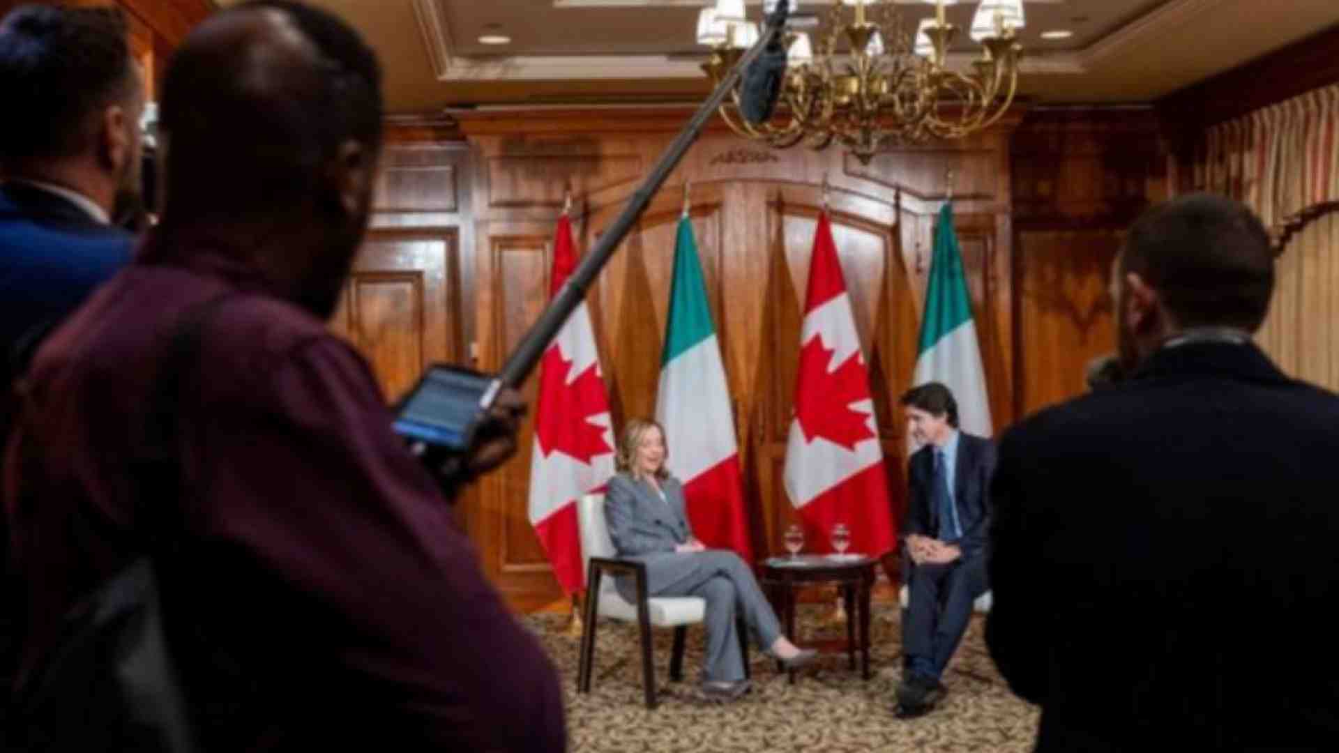 Immagine di Meloni: un G7 sulla disabilità. «E con Mattarella nessuna crepa»
