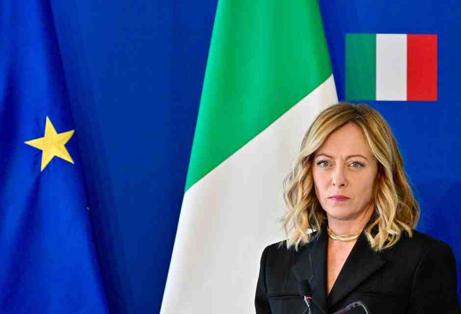 Giorgia Meloni (foto Ansa)