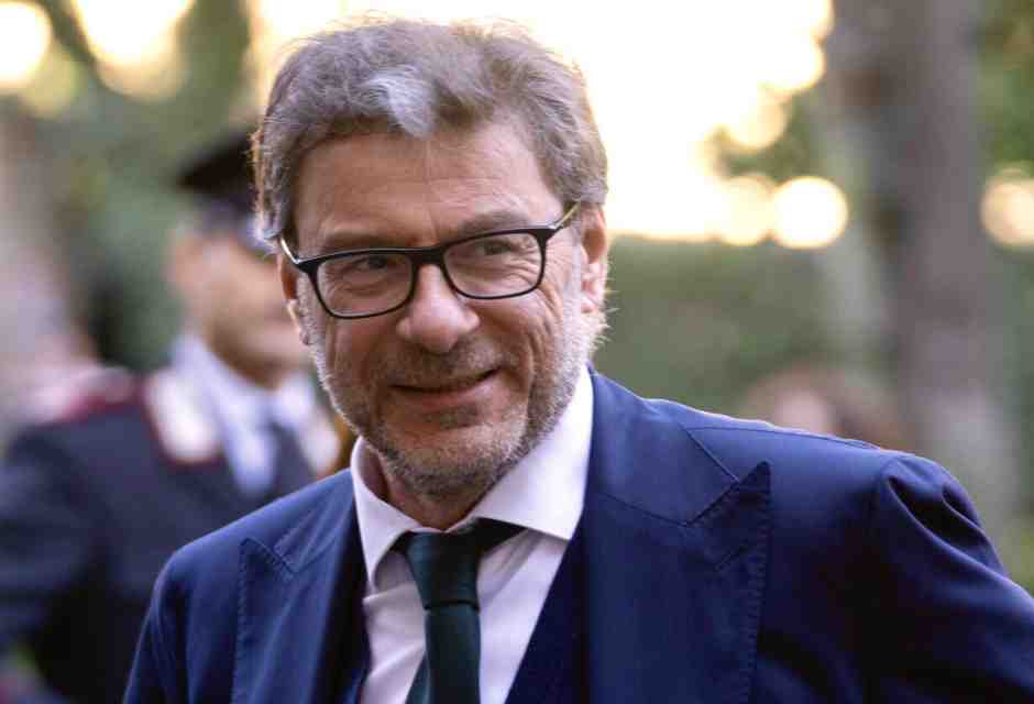 &nbsp;Giancarlo Giorgetti - foto Ansa