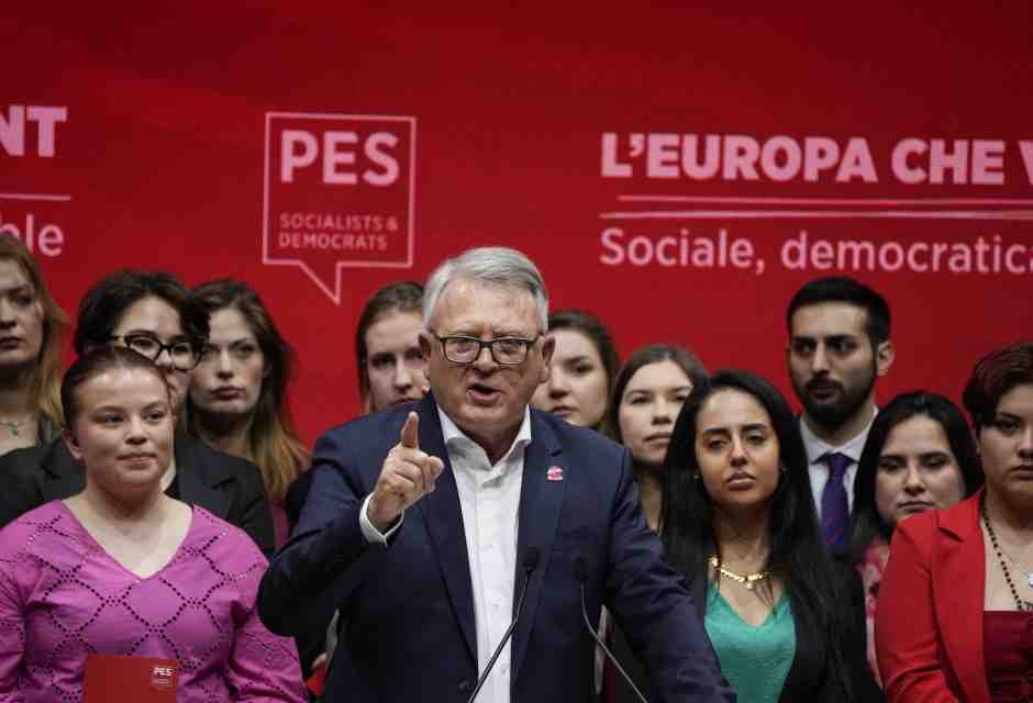 Roma, Nicolas Schmit al Congresso elettorale del Pse (LaPresse)&nbsp;<br />
